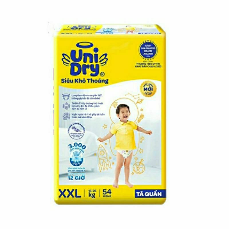 🤗HCM🤗 TẶNG BALO 👉 Tã quần / tã dán Unidry  có vạch chỉ thị thay tã  M76 / L68 / XL60 / XXL54