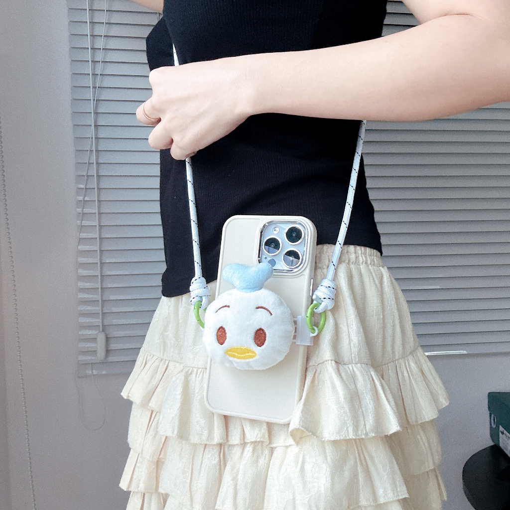 Kẹp Thú Gấu Bông Kèm Dây Đeo Chéo Cho Các Dòng Điện Thoại7p/8p/x/xsmax/11/11prm/12prm/13prm/14prm Anh Gà case