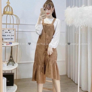 váy bầu thu đông dài tay cao cấp☘️đầm bầu thu đông thiết kế sang chảnh☘️free size 43-68kg
