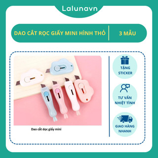 Lalunavn Dao cắt rọc giấy mini tiện dụng hình THỎ cute - A12