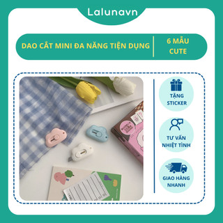 Dao cắt mini đa năng tiện dụng lalunavn - a12