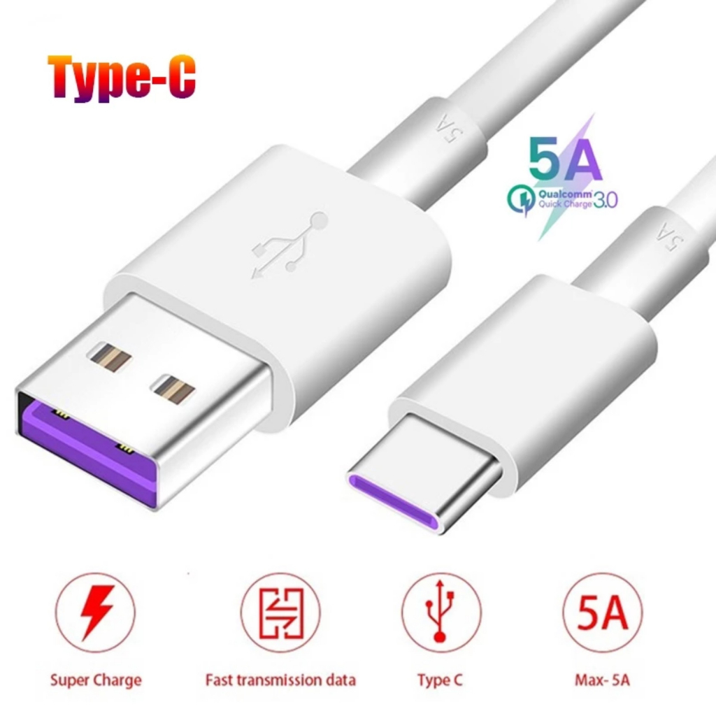 Cáp sạc nhanh 3a Sendem 6A, 5A Type C ZMI , 6A Xiaomi bóc máy