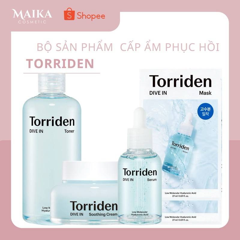 KEM DƯỠNG / NHH / SERUM TORRIDEN DIVE IN SERUM + CREAM