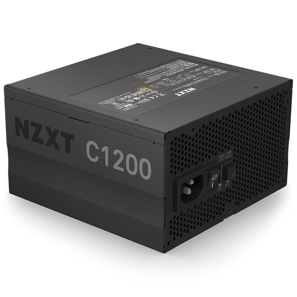 Nguồn Máy Tính NZXT C1000 / NZXT C1200 Gold ATX 3.0 – 1200W 80 Plus Gold – Full Modular  PSU - Hàng Chính Hãng