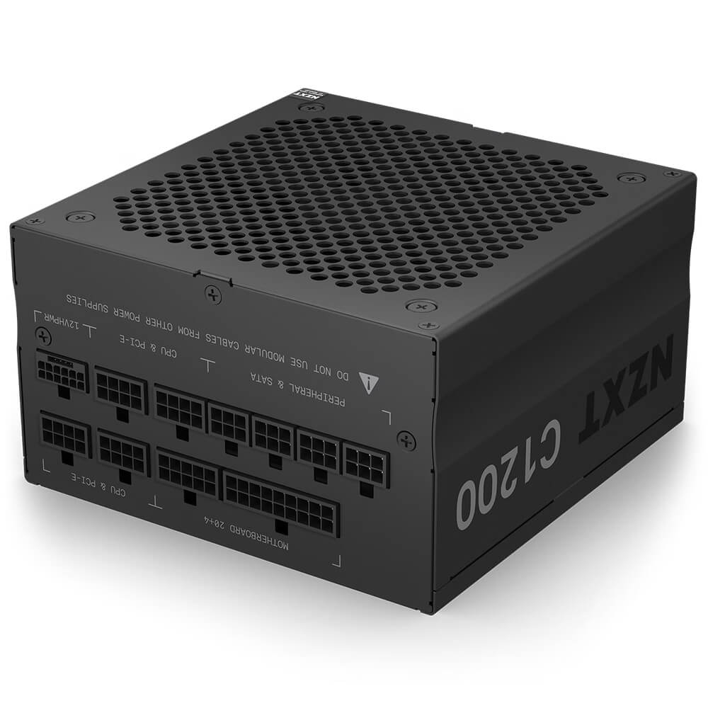 Nguồn Máy Tính NZXT C1000 / NZXT C1200 Gold ATX 3.0 – 1200W 80 Plus Gold – Full Modular  PSU - Hàng Chính Hãng