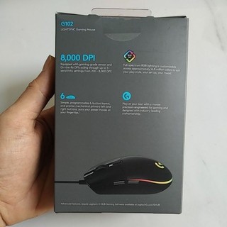 Chuột Logitech G102 Lightsync RGB, hàng chính hãng