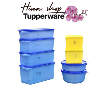 Bộ hộp trữ mát và khô Modern Fridge 8 hộp Tupperware kín khí kín mùi tuyệt đối sản phẩm chính hãng bảo hành trọn đời