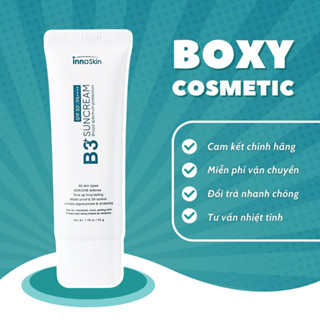 Kem chống nắng da khô Innoskin B3+ Suncream SPF50+/PA++++ 50g