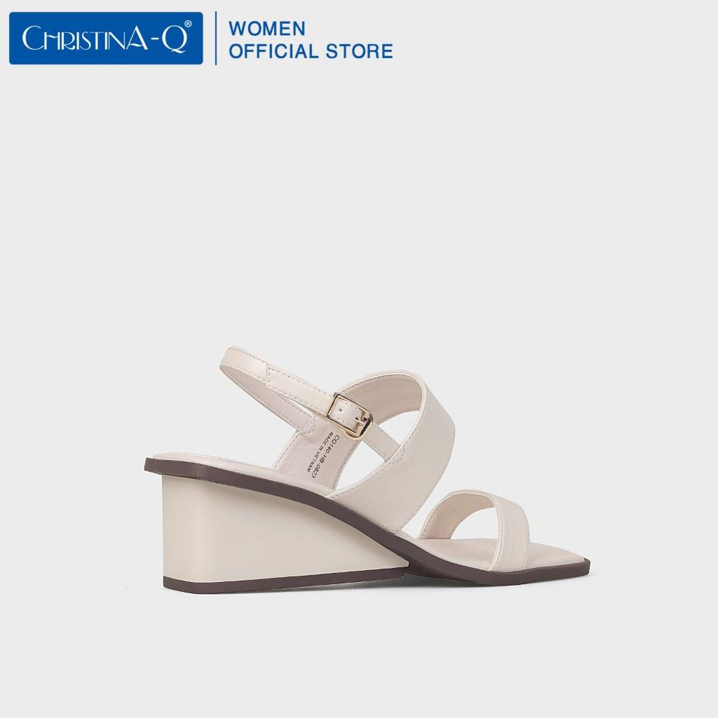 Giày Sandals Nữ Đế Xuồng ChristinA-Q XDX140