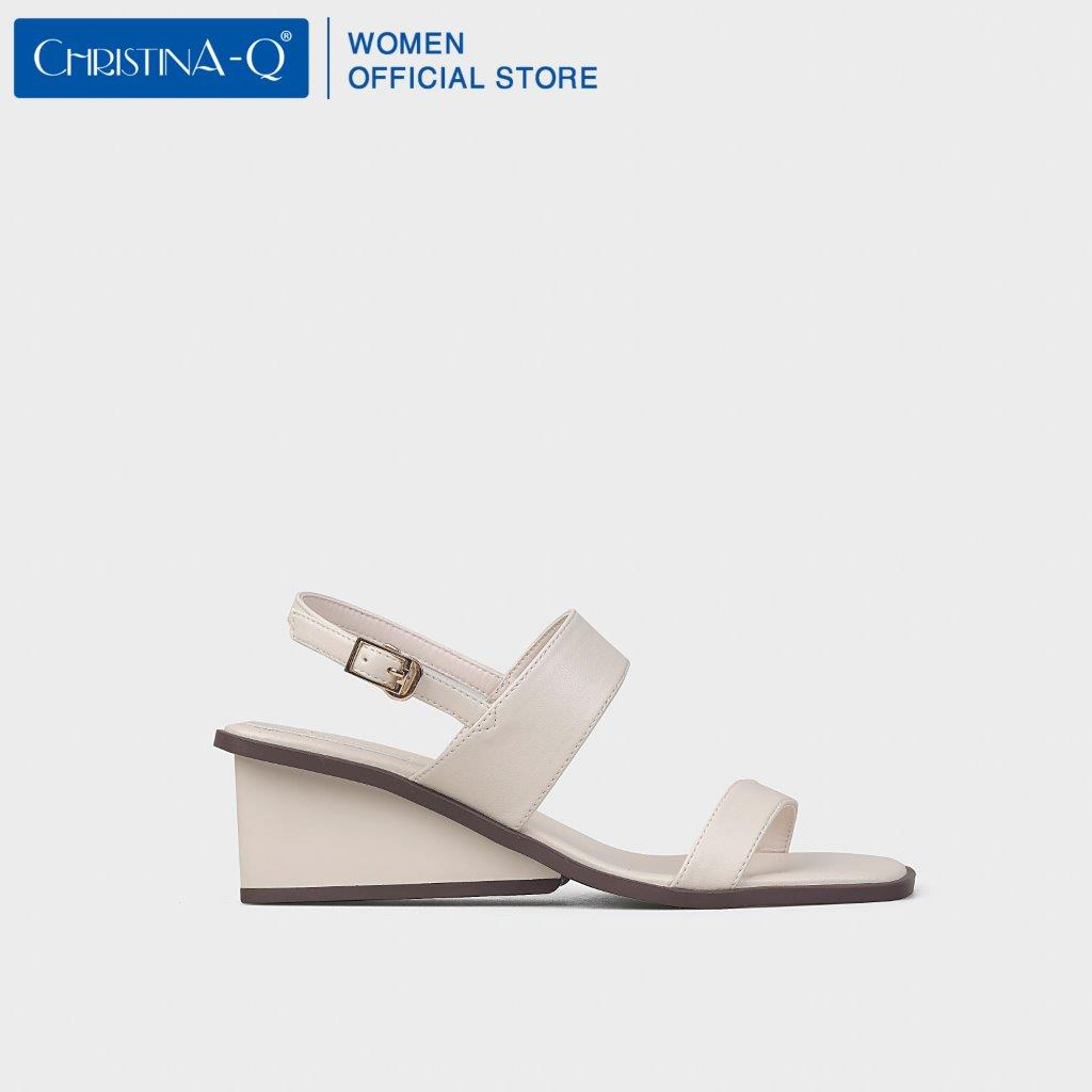 Giày Sandals Nữ Đế Xuồng ChristinA-Q XDX140