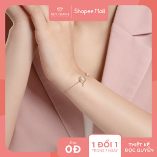  Lắc Tay Vàng Tây 14k LLF288 Huy Thanh Jewelry 