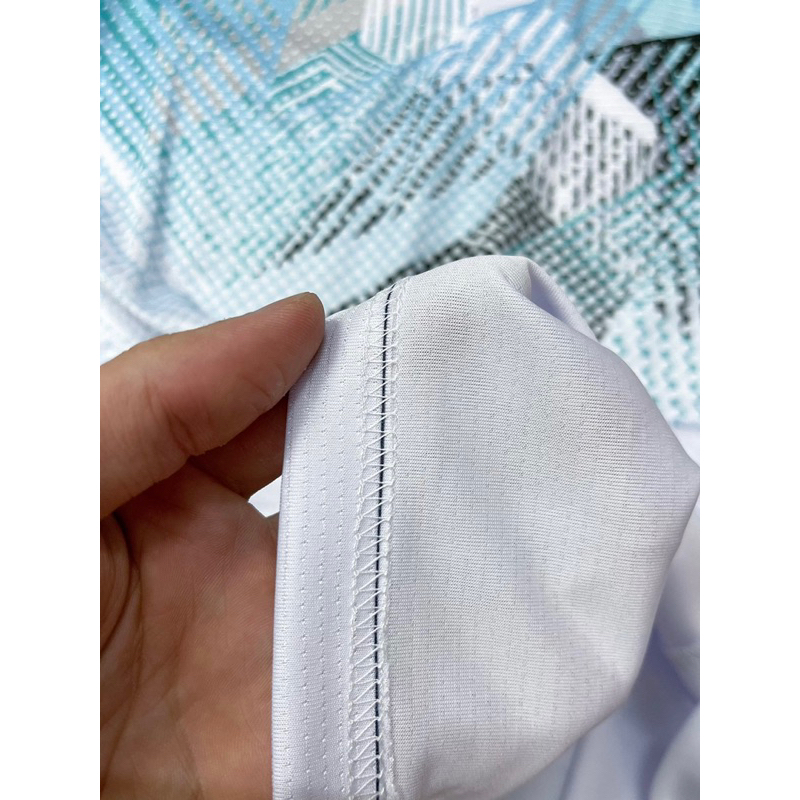 Áo cầu lông có cổ nam nữ mã 2370 thoáng khí