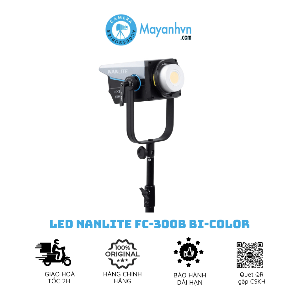 Đèn Led Nanlite FC-300B Bi-Color