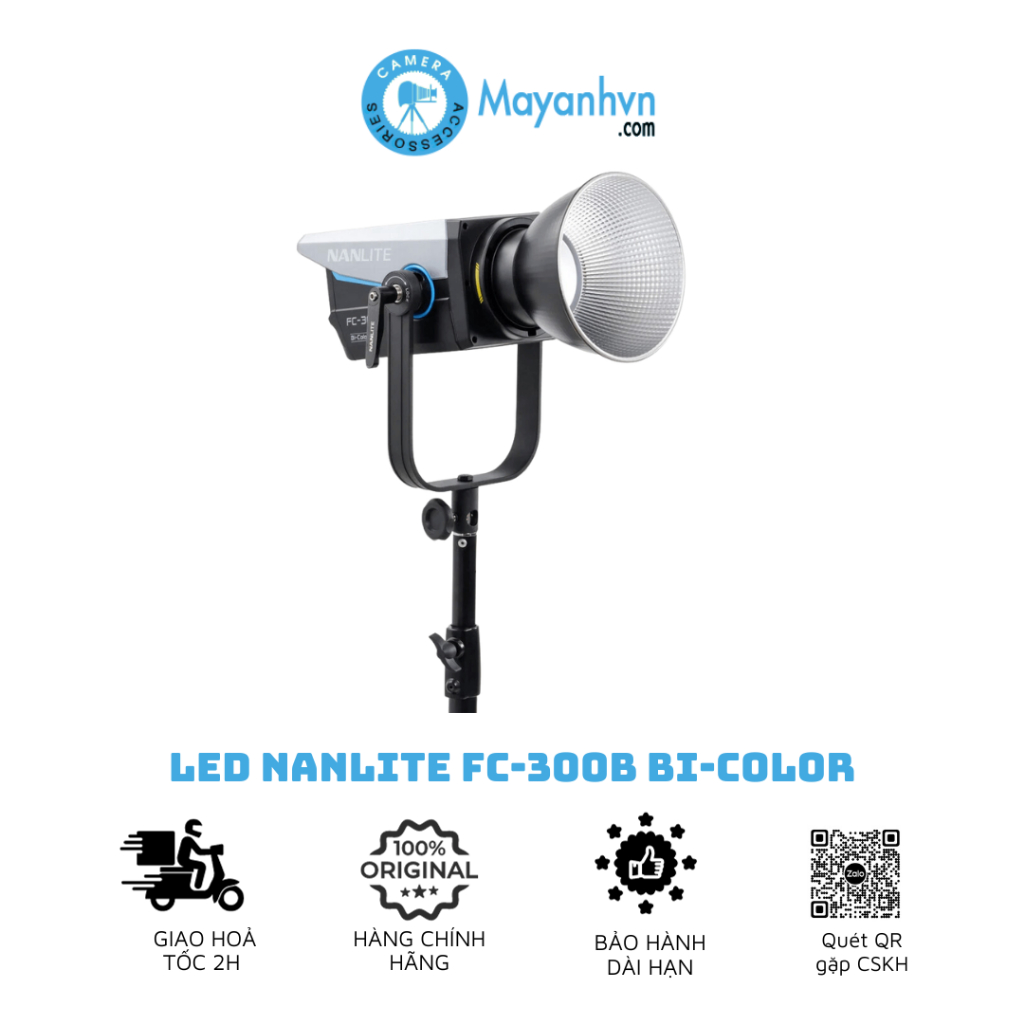 Đèn Led Nanlite FC-300B Bi-Color