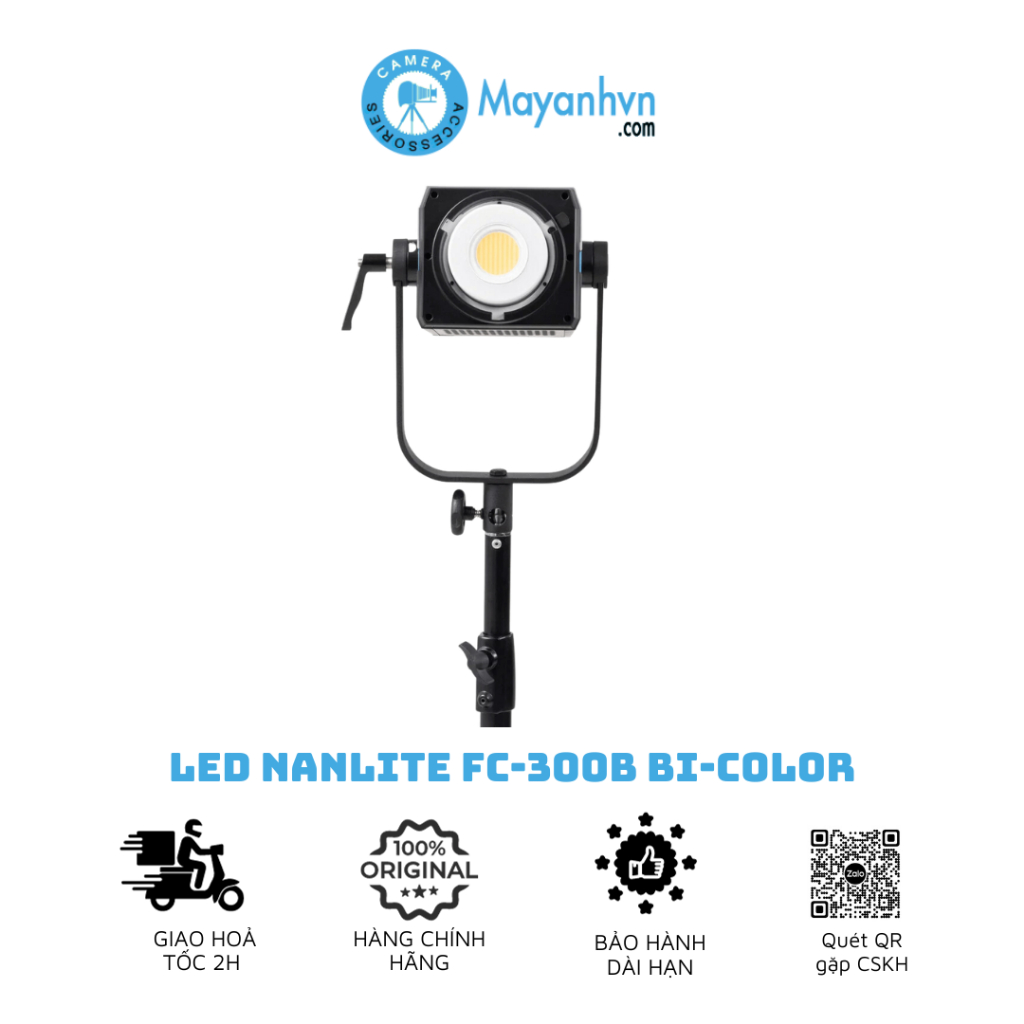 Đèn Led Nanlite FC-300B Bi-Color