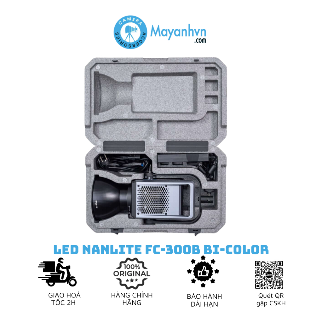 Đèn Led Nanlite FC-300B Bi-Color