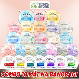 Mặt nạ BANOBAGI dưỡng da dưỡng ẩm ngừa lão hóa phục hồi da 30g NPP Tido88