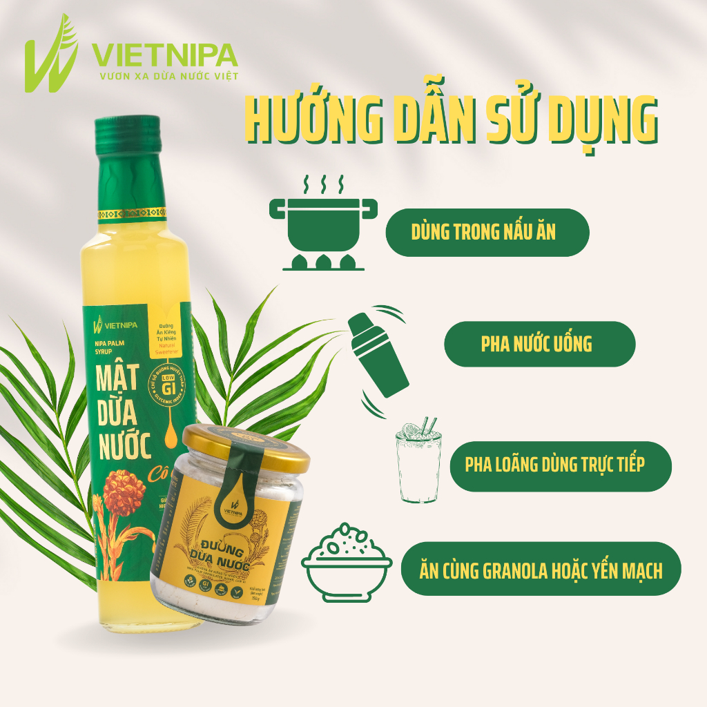 [HÀNG TẶNG KHÔNG BÁN] Mật Dừa Nước Cô Đặc Tự Nhiên 25g/375g - Mật Dừa Nước Ông Sáu - Đặc sản Cần Giờ