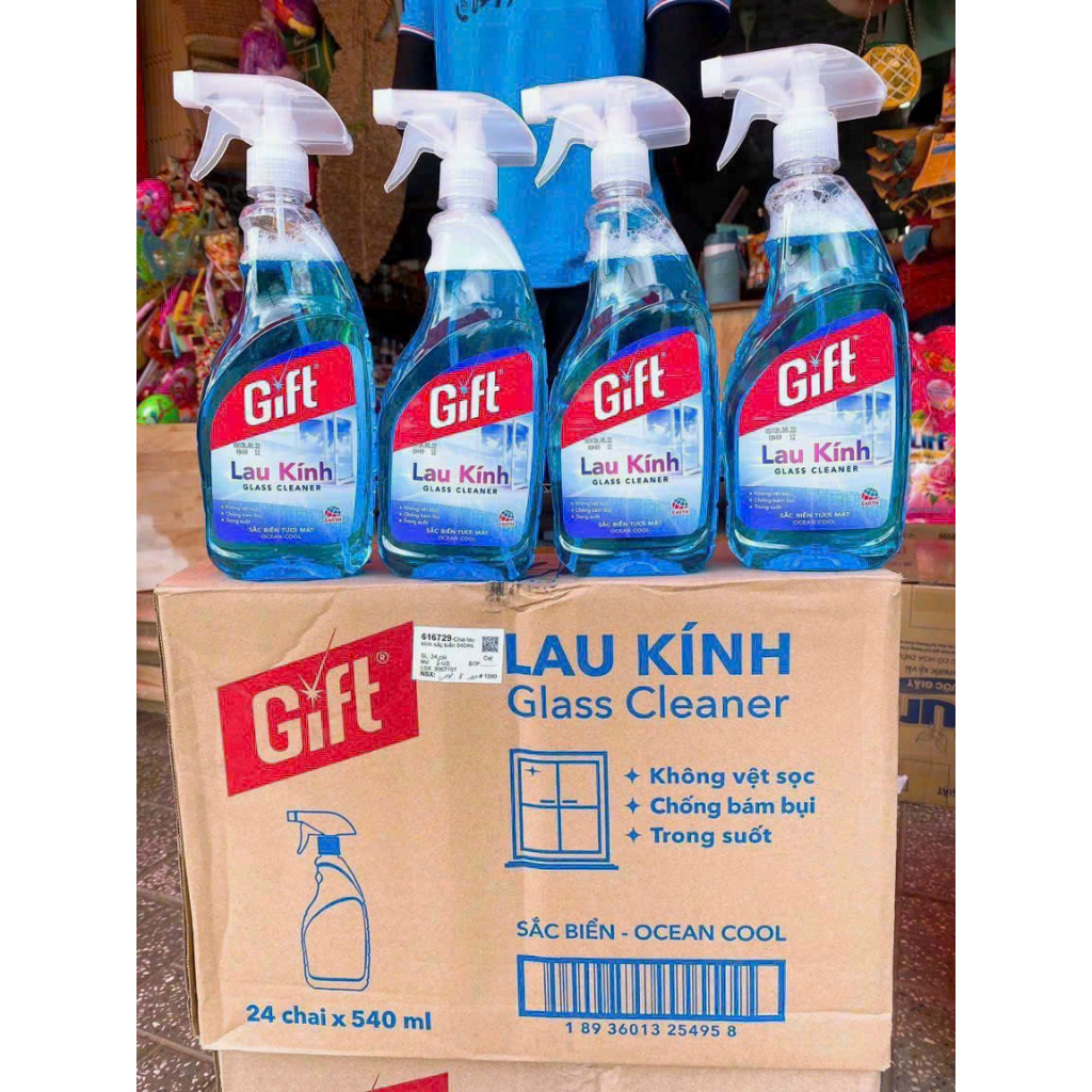 Nước Lau Kính hương sắc biển 540ml