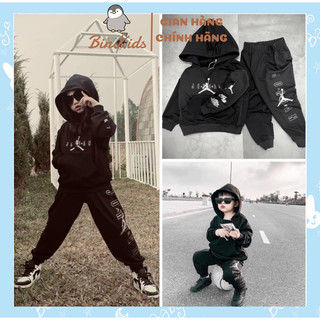 Bộ nỉ cho bé trai Joden(9-40kg)cá tính, phong cách thể thao from rộng