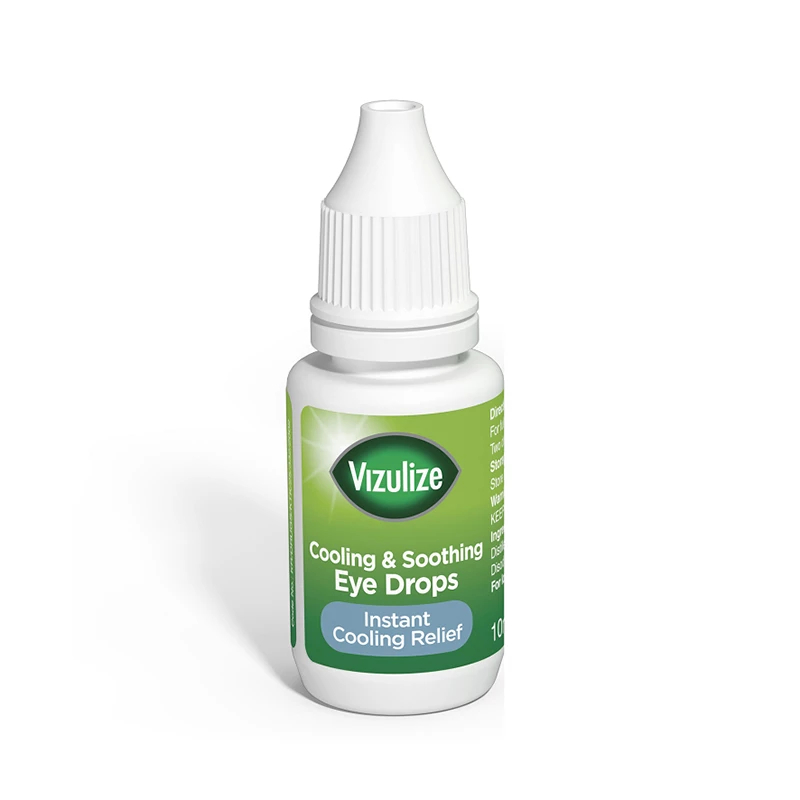 Dung Dịch Nhỏ Mắt Vizulize Cooling & Soothing Eye Drops Giúp Làm Mát Và Dịu Mắt (Hộp 15ml)