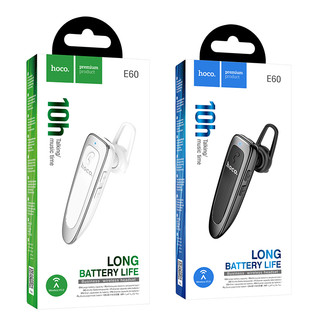 Tai nghe bluetooth Hoco E60, tai nghe nhét 1 tai đơn không dây, tai đàm thoại pin siêu trâu, chống ồn cực tốt