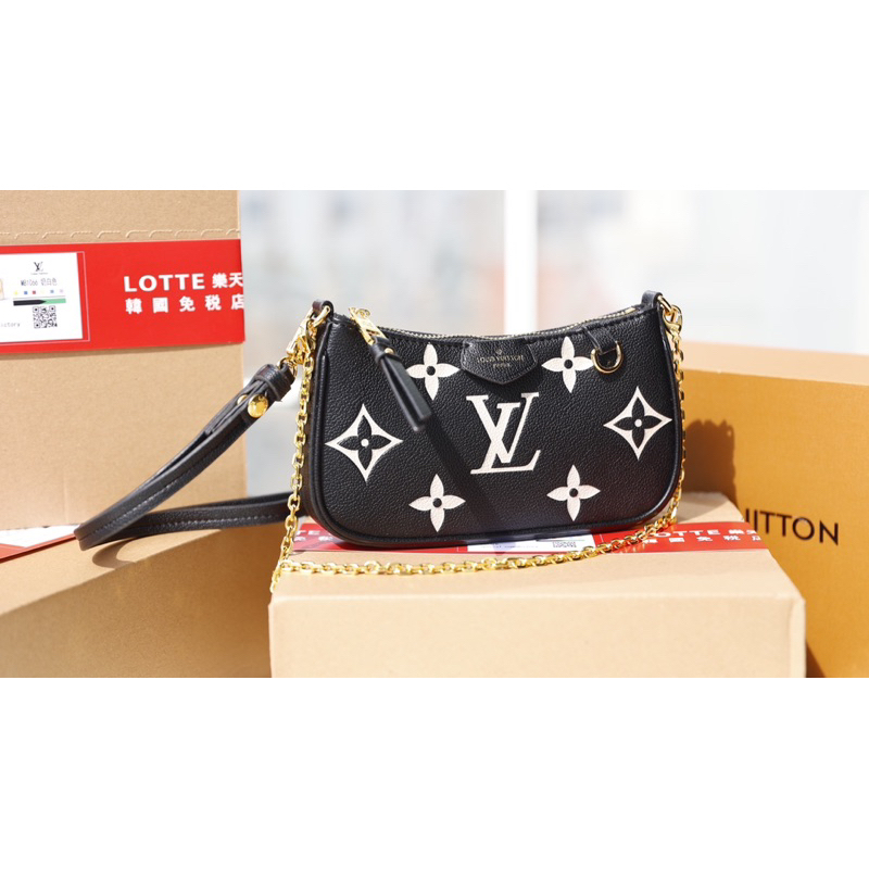 Túi đeo Eovi EASY POUCH MINI hàng fullbox nam châm2 6 mầu size 2 quai: quai xích + quai da W266-20