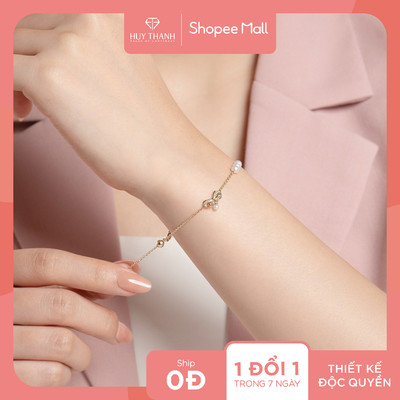 Lắc Tay Vàng Tây 14k LLF295 Huy Thanh Jewelry