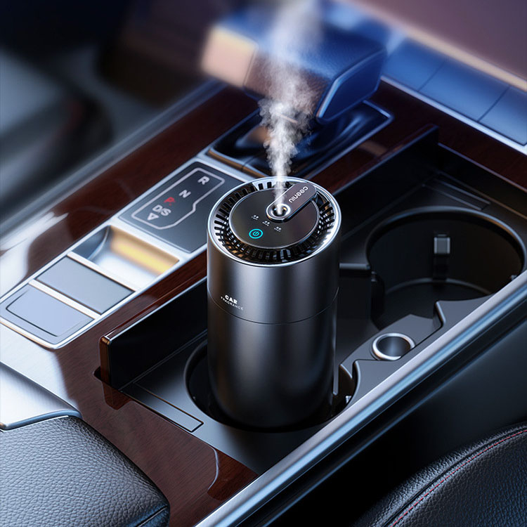 Máy khuếch tán hương thơm và khử mùi nội thất ô tô cao cấp TORRAS F26