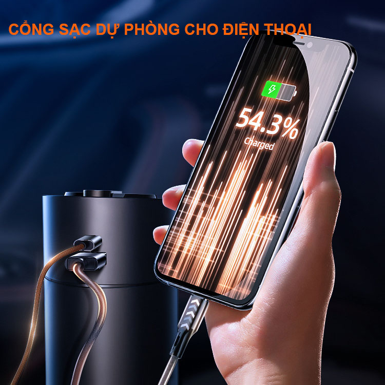 Máy khuếch tán hương thơm và khử mùi nội thất ô tô cao cấp TORRAS F26