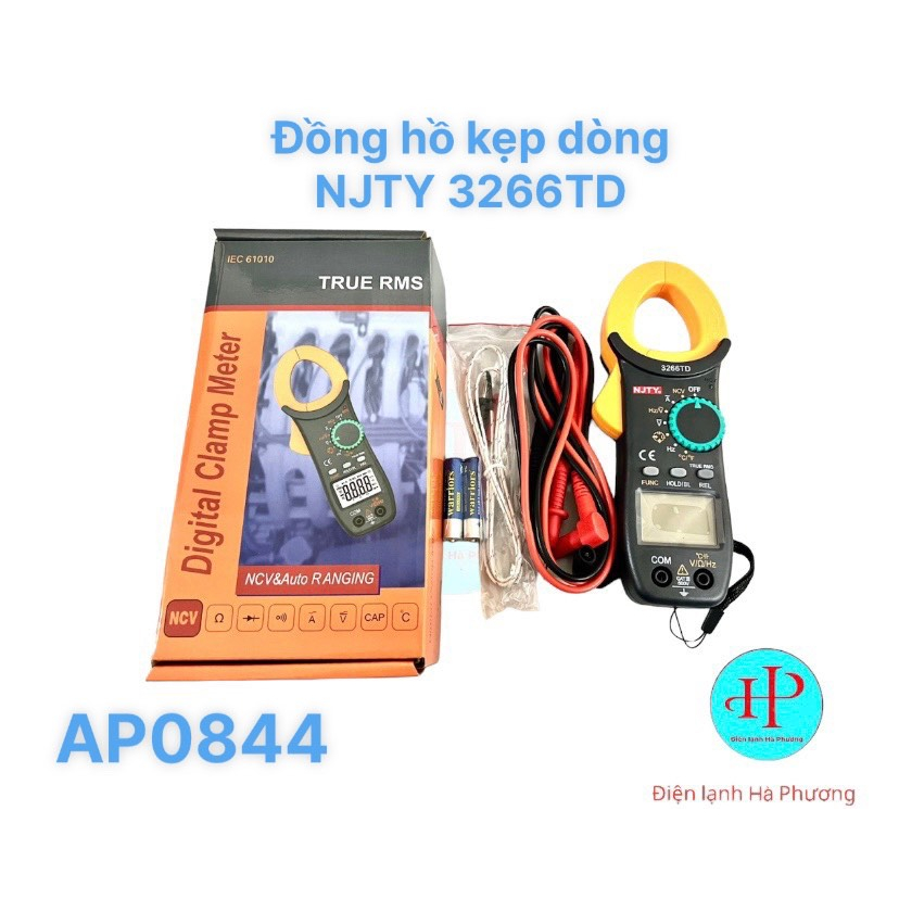 Đồng hồ kẹp dòng NJTY 3266TD - Ampe kìm - Hàng đẹp - F210