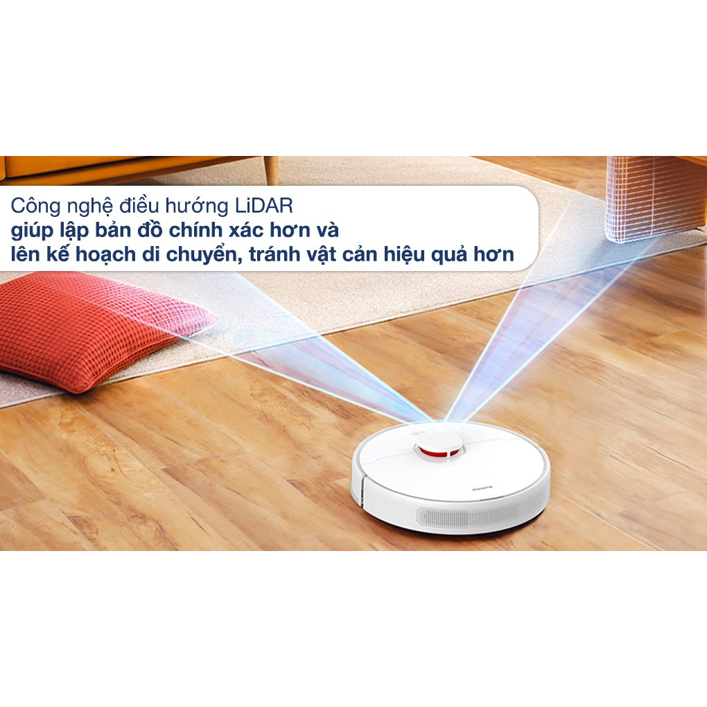 Robot Hút Bụi Lau Nhà Thông Minh Dreame D10 Plus Lực Hút 4000Pa | Hàng Chính Hãng | BH 12T | Mimax Store