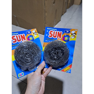 1 miếng cước chùi nồi Sun xanh