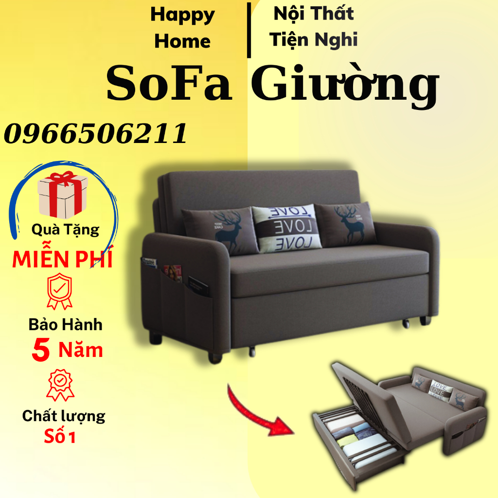 Sofa Giường Thông Minh Gấp Gọn, Giường Sofa Gấp Gọn, Giường Sofa Tiết Kiệm Không Gian Có Ngăn Chứa Đồ
