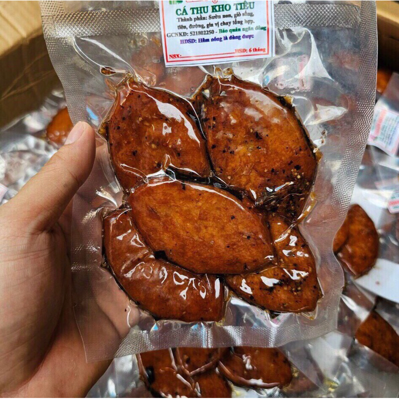 Cá thu kho tiêu chay 200gr