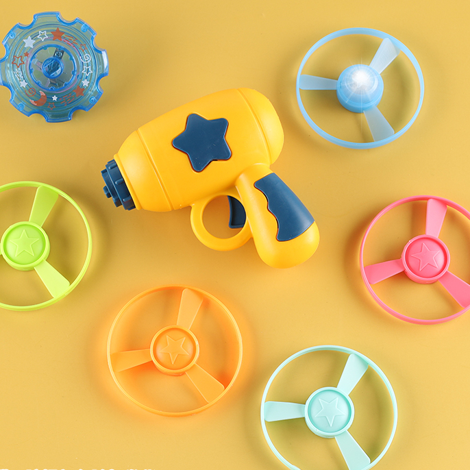 Set Đồ Chơi Súng Bắn Chong Chóng Và Bóng Sáng Memocshop Quà Tặng Cho Bé Đồ Chơi Phát Sáng Cho Bé Trai Và Bé Gái