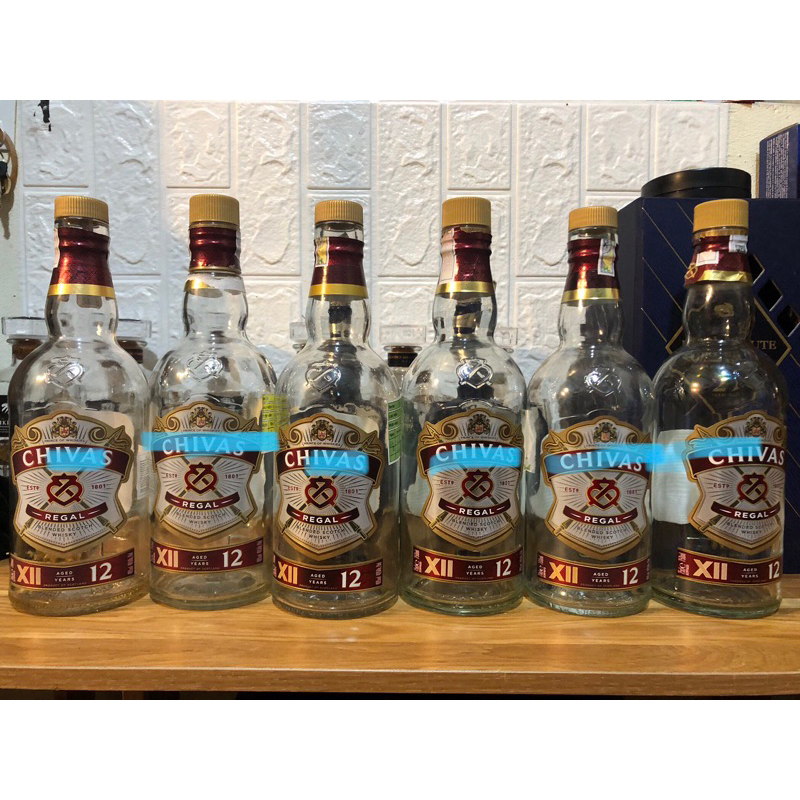 vỏ chai chivas 12