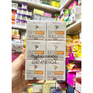 Lốc 6 hộp Lily's white mụn thâm 8g