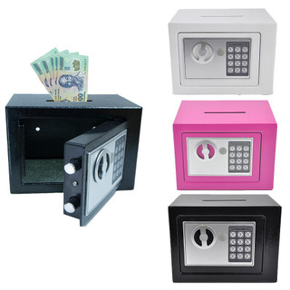 Két sắt mini 17E có khe đút tiền dùng chìa khoá mở - Két sắt chống cháy