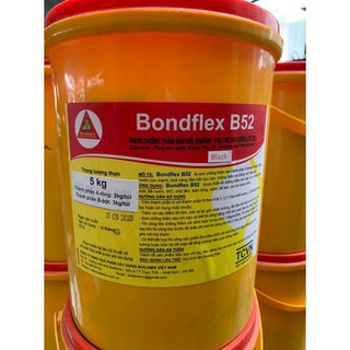 Buildmix BondFlex B52 - Thùng 5kg - Chống thấm 2 thành phần Xi măng + Polymer gia cường cốt sợi thuỷ tinh