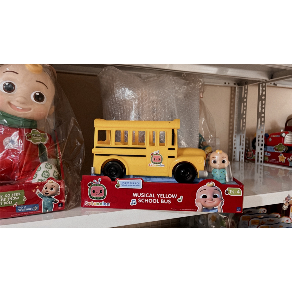 Đồ chơi Cocomelon xe bus vàng, school bus có nhạc chính hãng MẪU MỚI