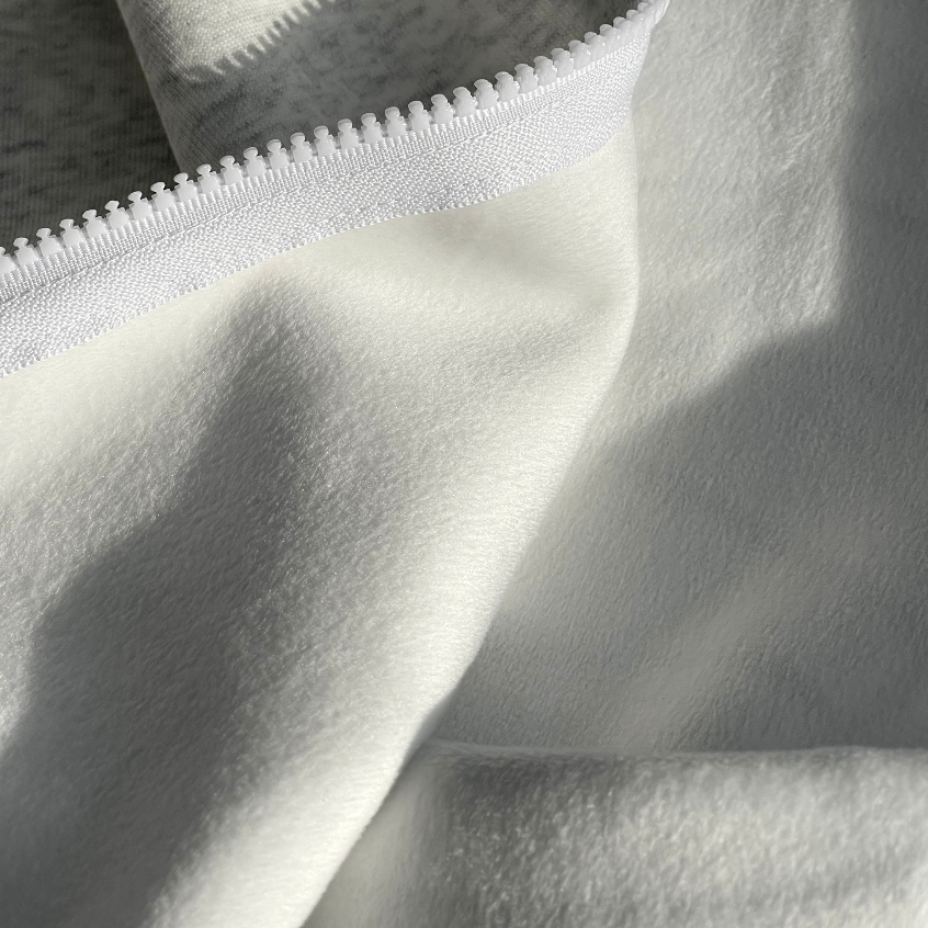 Áo Hoodies Unisex SEVENTOWN BASKETBALL ZIP màu Xám Sữa Local Brand