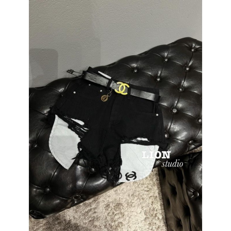 QUẦN SOOC JEANS LỘ TÚI X KÈM ĐAI HÀNG QCL1 MS24569