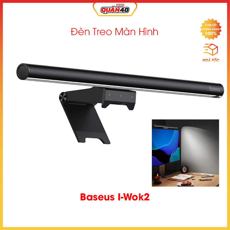 Đèn Treo Màn Hình Baseus I-Wok Pro, I-Wok 2 - Hàng Chính Hãng