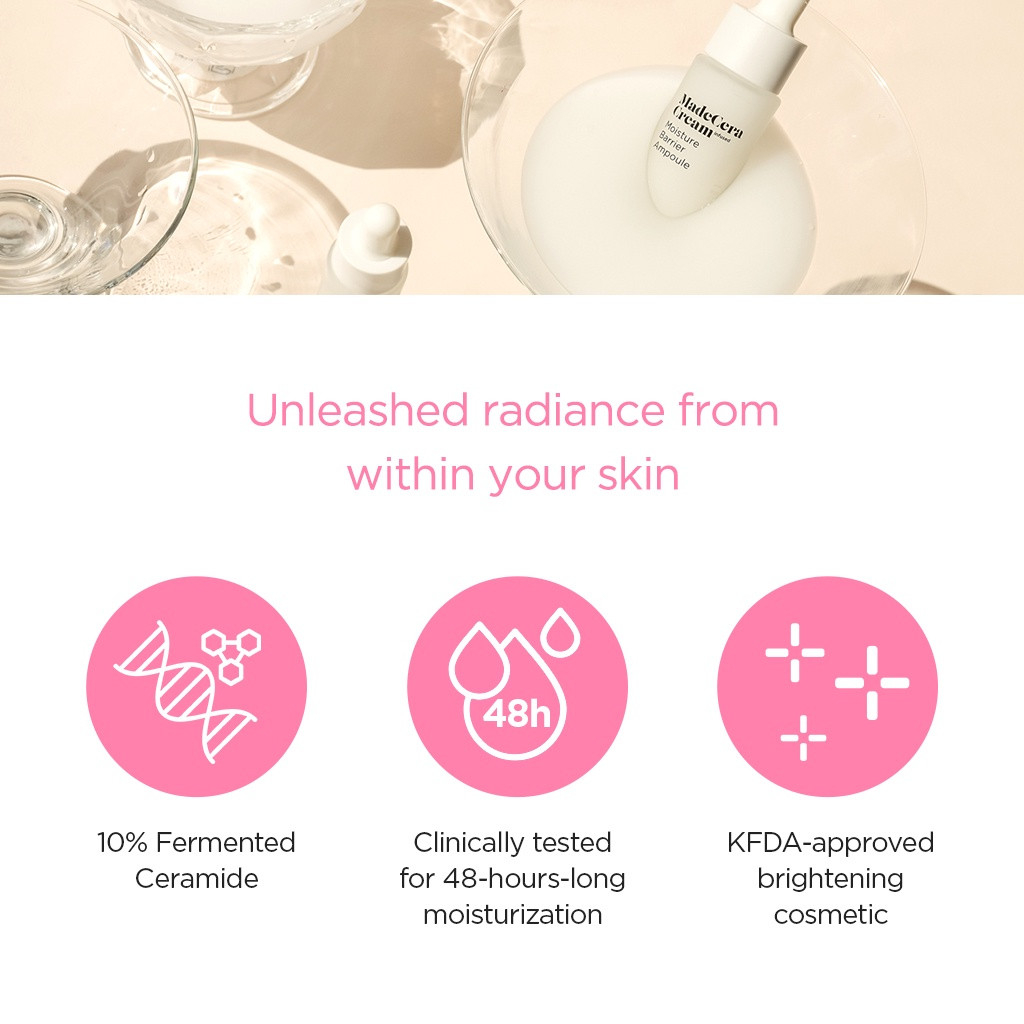 Tinh chất Niacinamide 10%, Vitamin B5, Lợi khuẩn khôi phục hàng rào da, tái tạo hư tổn SKINRxLAB