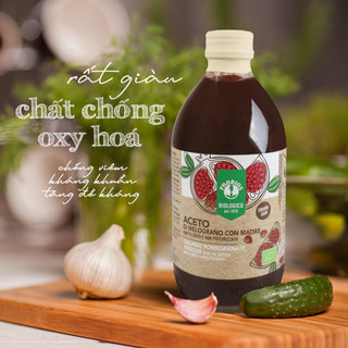 Giấm lựu hữu cơ organic ProBios 500ml không tẩy trắng và chứa giấm cái detox