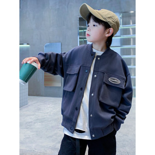 ( Xả kho ) AK07- Áo khoác bomber nỉ cao cấp cho bé trai Size đại cồ từ 23 - 62kg