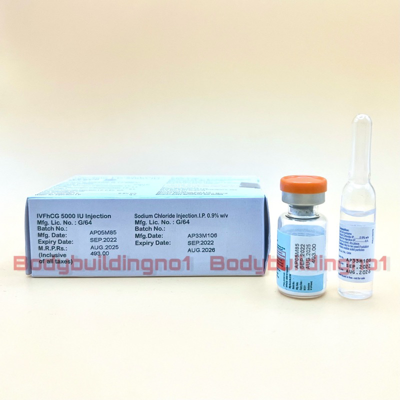 HCG 5000iu  - Chorionic Gonadotropin