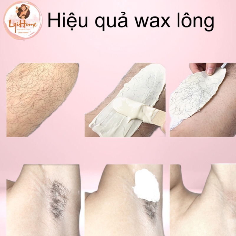 Hũ 500gr Sáp wax lông cao cấp Lyihome  dùng cho cả da nhạy cảm