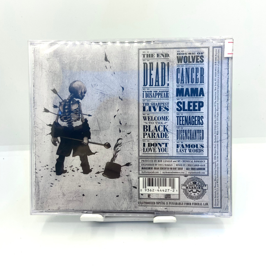 CD gốc My Chemical Romance – The Black Parade